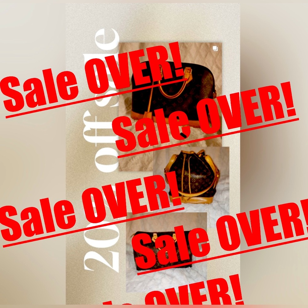 20% off sale until the end of Feb! All Authentic, each bag has it own listing